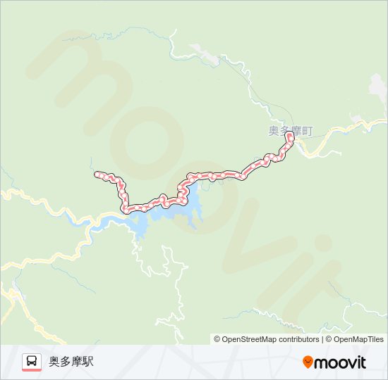 奥14 bus Line Map