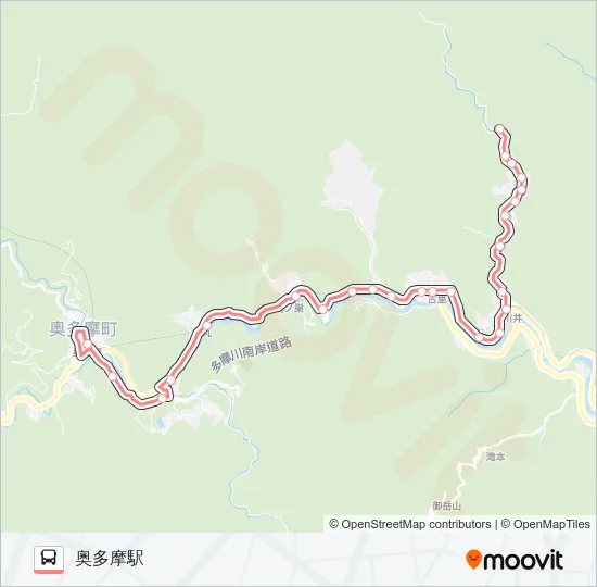 奥30  Line Map
