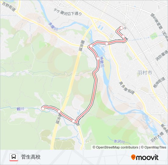 小13  Line Map