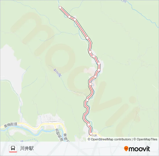 川33 の路線図