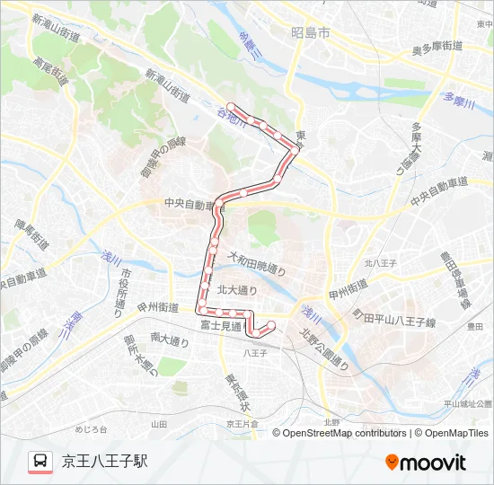 左01 の路線図