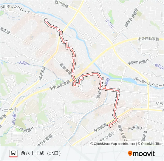 市01 の路線図