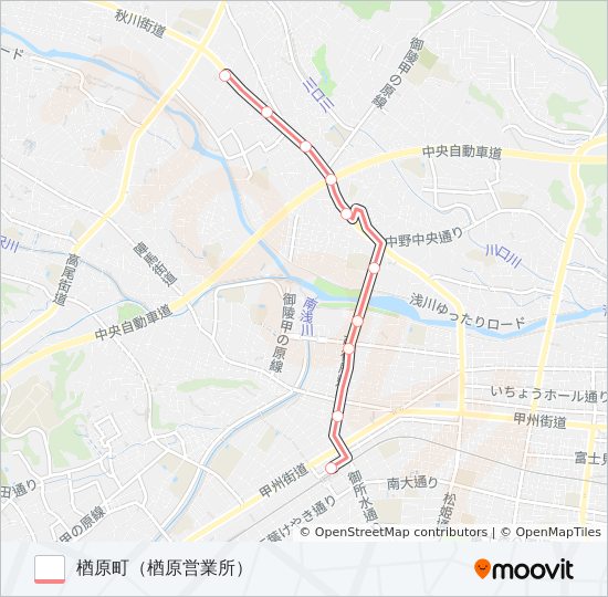 市02 bus Line Map