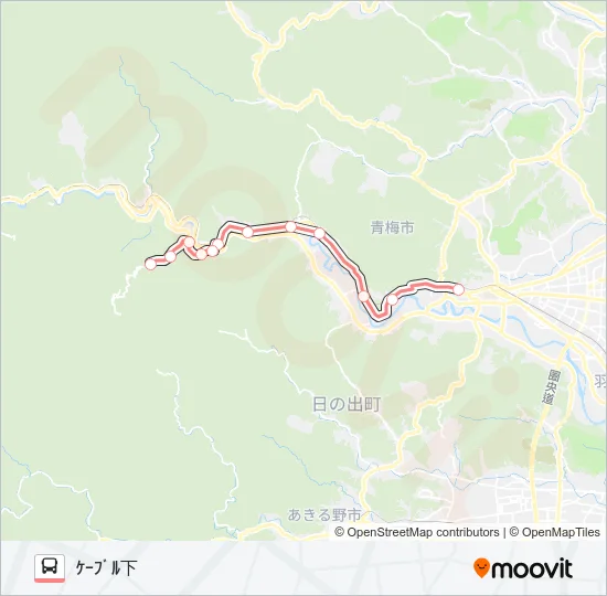 御11 の路線図