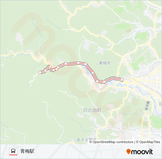 御11 の路線図