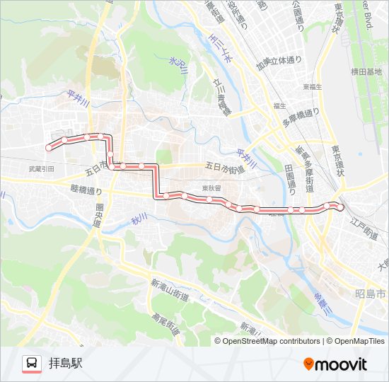 拝01  Line Map