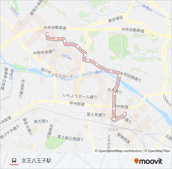 暁21  Line Map