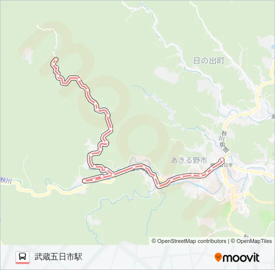 檜52  Line Map