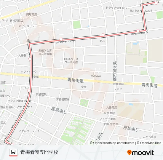 河10  Line Map