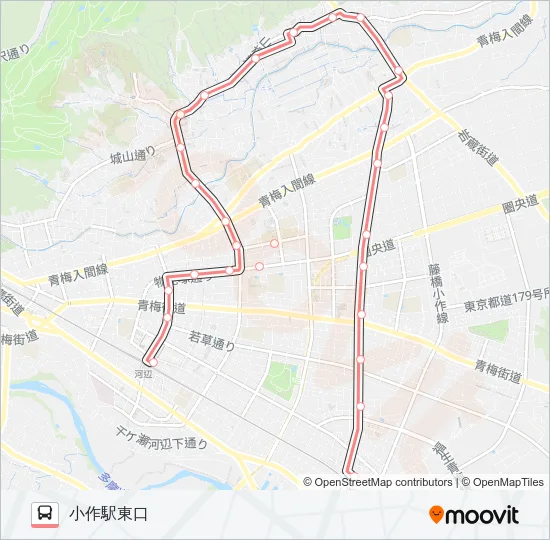 河11  Line Map