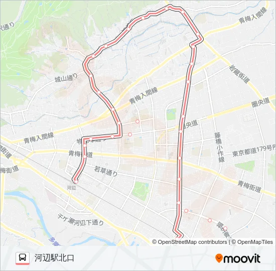 河11  Line Map