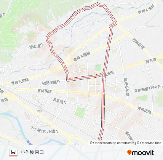 河11  Line Map