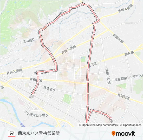 河11  Line Map