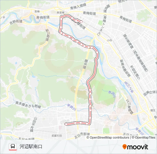 河15  Line Map