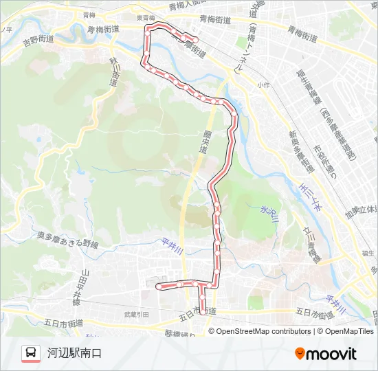 河16  Line Map