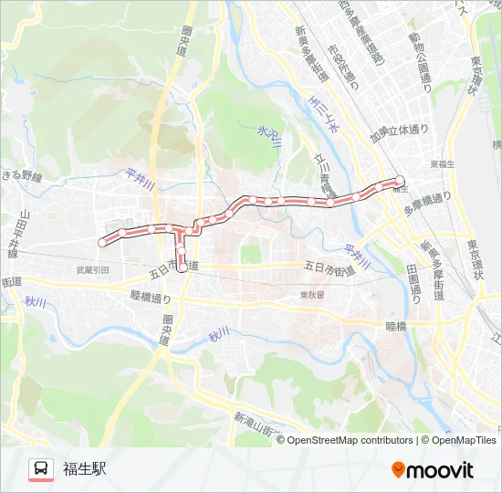 福23  Line Map