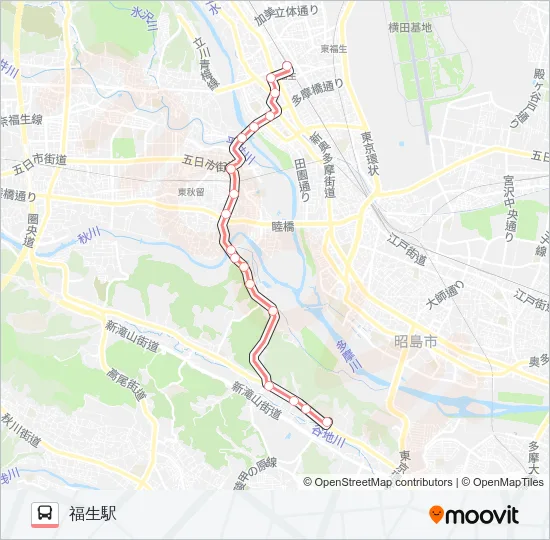 福24 の路線図