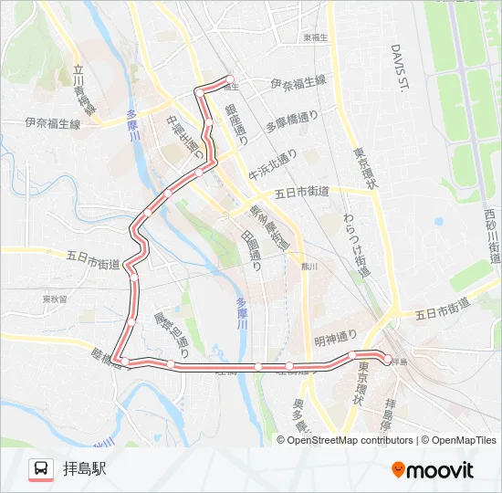 福25  Line Map