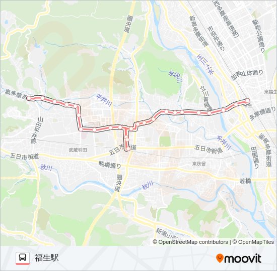 福26  Line Map