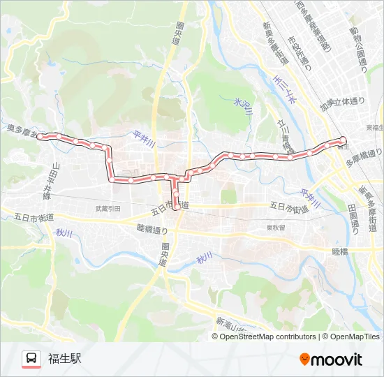 福26  Line Map