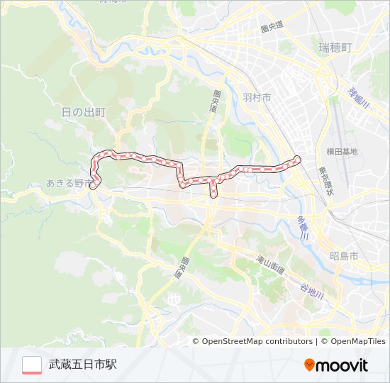 福27 bus Line Map