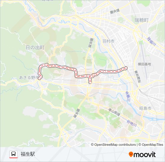 福28  Line Map