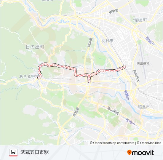 福28 bus Line Map