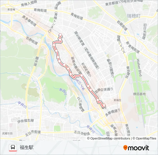 福30  Line Map
