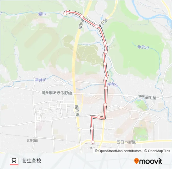 秋01  Line Map
