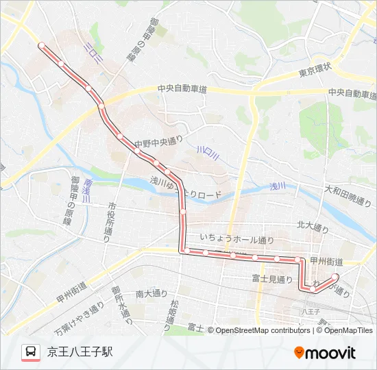 秋01 の路線図