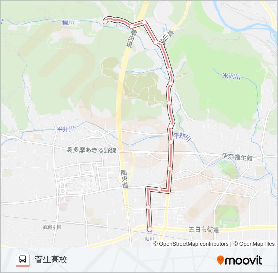 秋02  Line Map