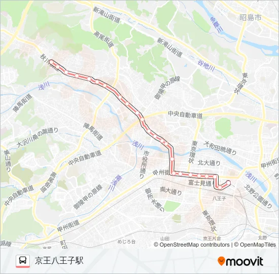 秋02 の路線図