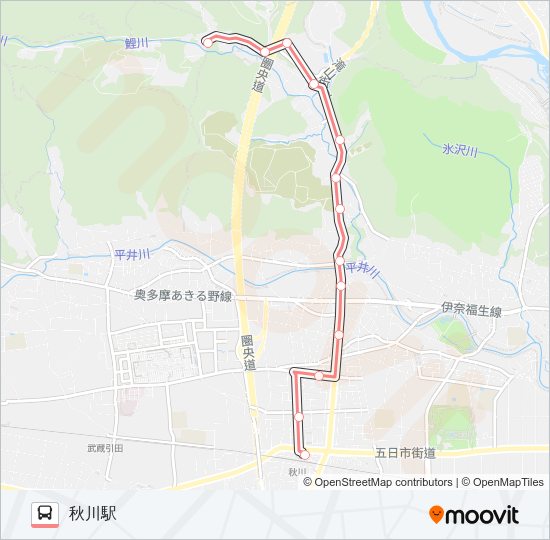 秋02  Line Map