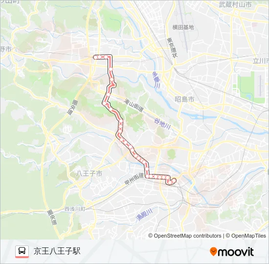 秋61 の路線図
