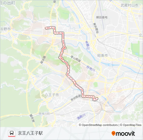 秋62 の路線図