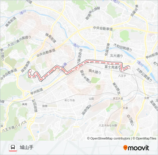 長81 の路線図