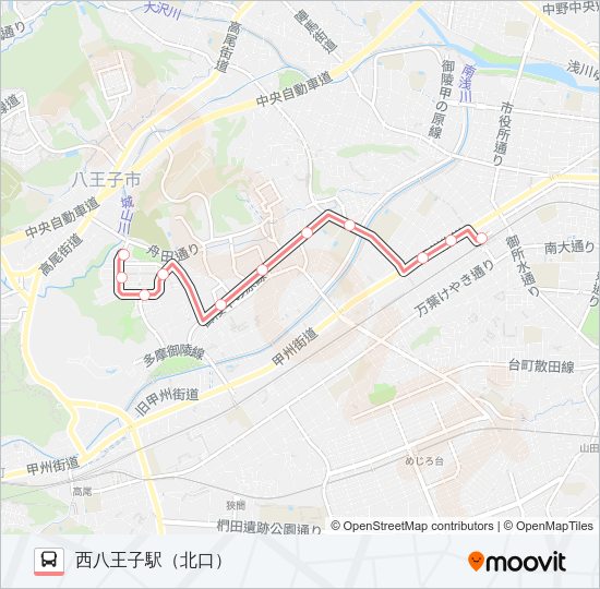 長84  Line Map