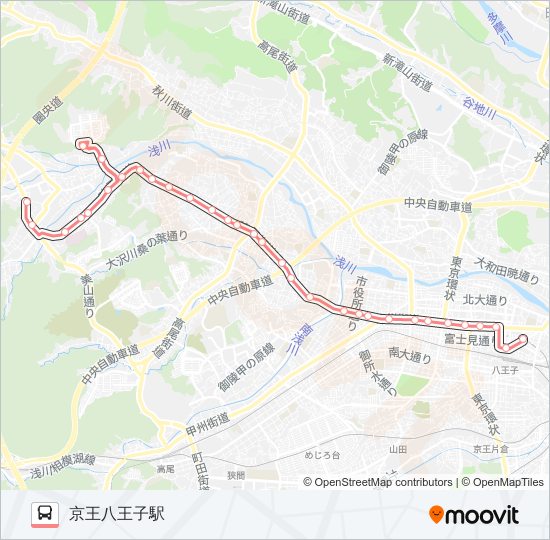 陣02 バスの路線図