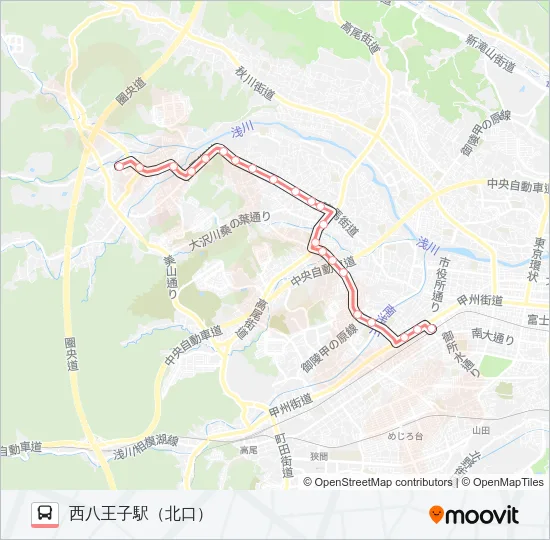 うえ02 の路線図
