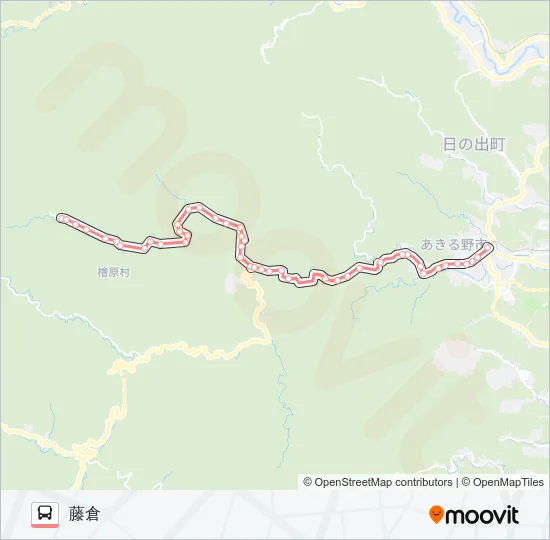 五里18 の路線図
