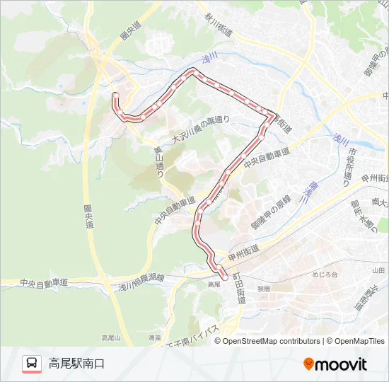 元八02  Line Map