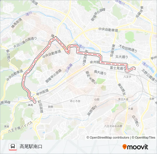 元八04  Line Map
