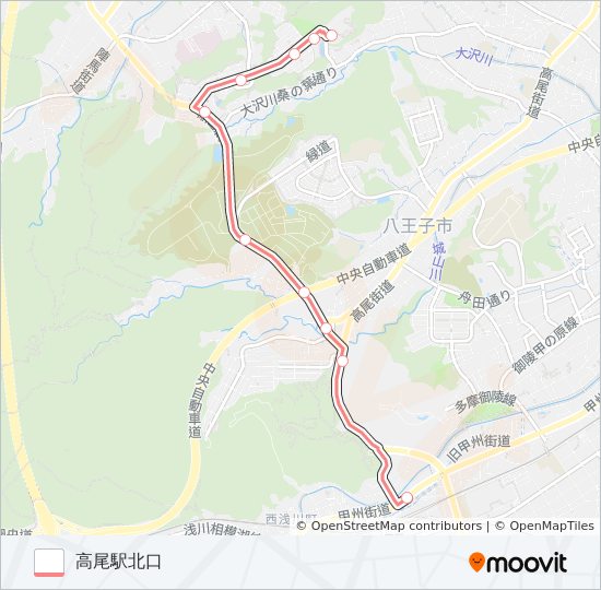 霊園01 bus Line Map