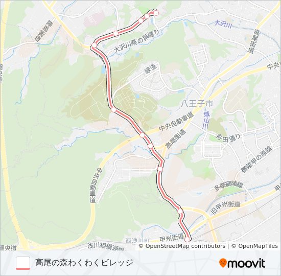 霊園01 bus Line Map