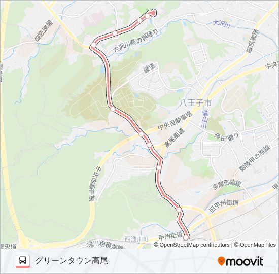 霊園02 bus Line Map