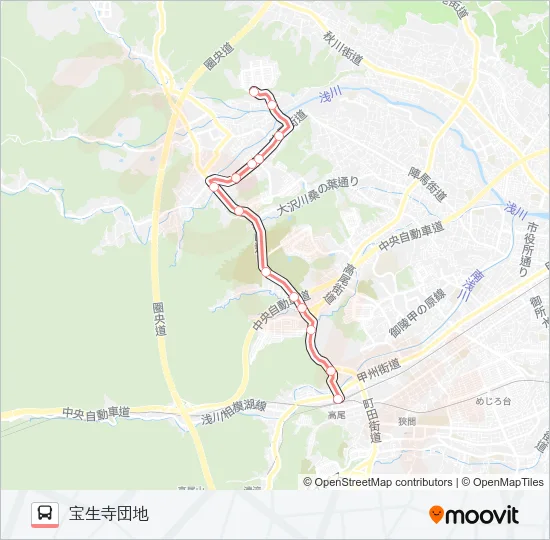 霊園11 の路線図
