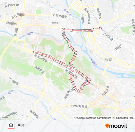 高月01  Line Map