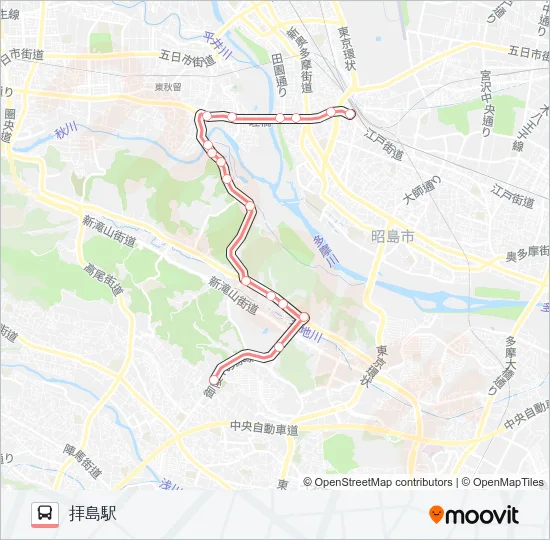 高月03 の路線図