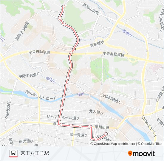 16号01 バスの路線図