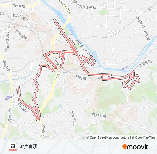 東部コース  Line Map